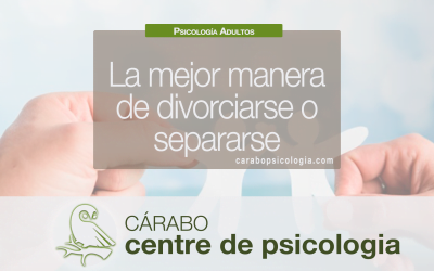 La mejor manera de divorciarse o separarse