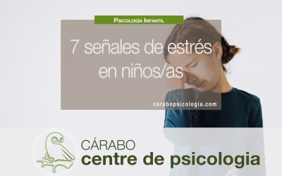 7 señales de estrés en niños